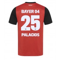 Maglia Calcio Bayer Leverkusen Exequiel Palacios #25 Prima Divisa 2024-25 Manica Corta